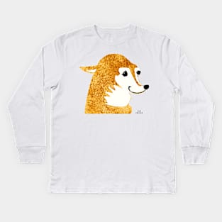 Shiba inu chichuahua : Kids Long Sleeve T-Shirt